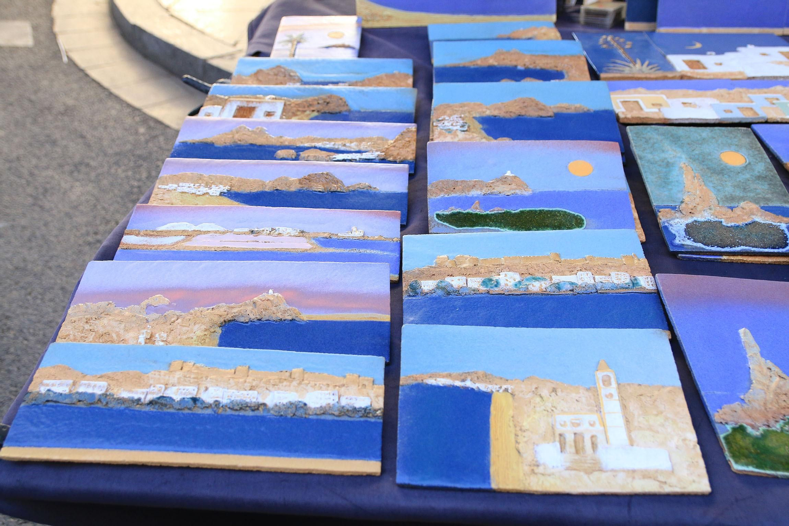 Imágenes de la Noche en Blanco, en Almería