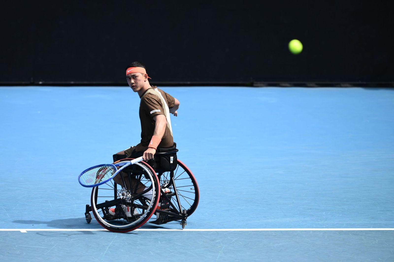 Las fotos de la retirada de Musetti ante Djokovic y del resto de cuartos de final