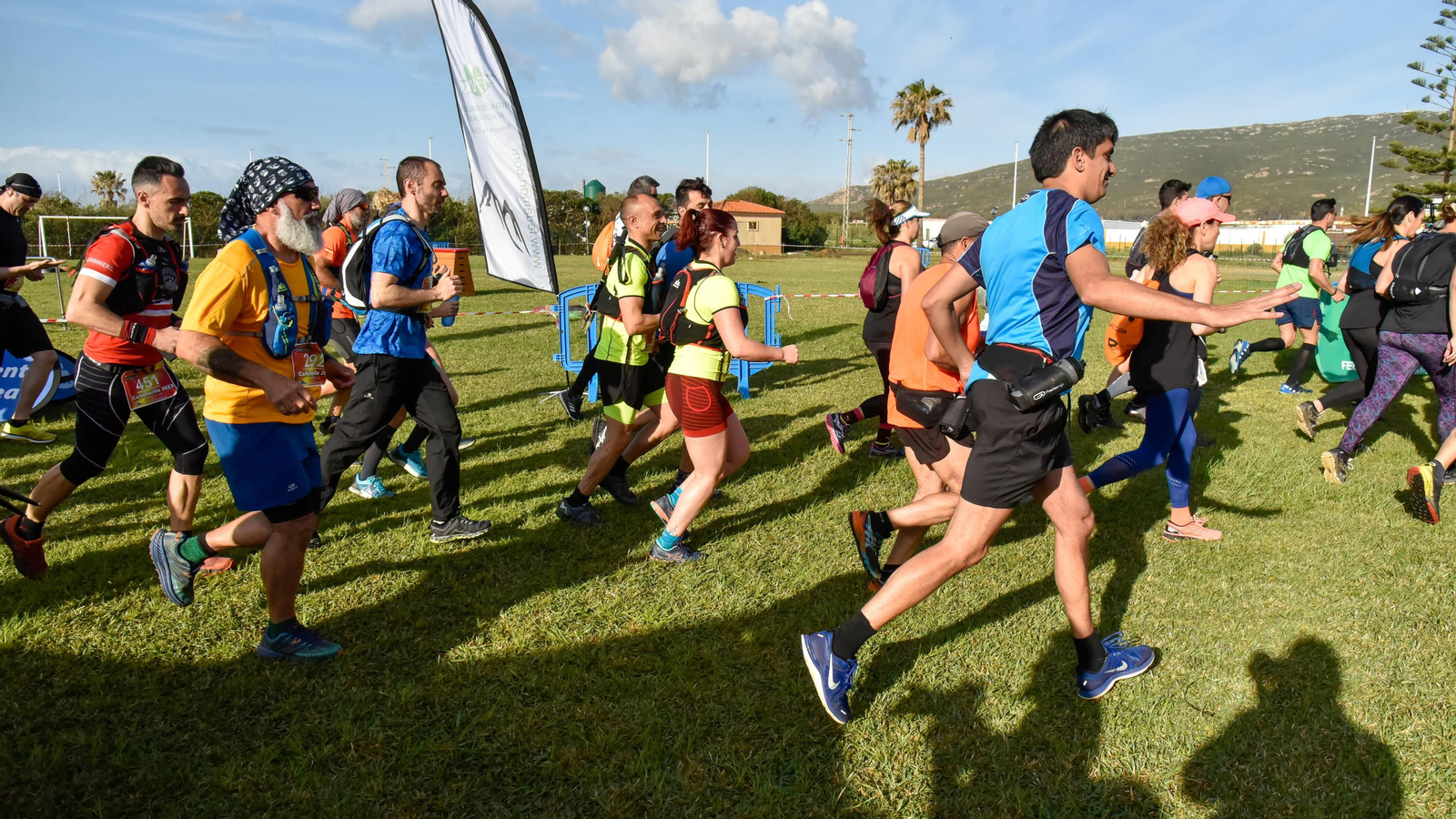 Carrera de la 'Cresta de Sierra Carbonera' en La Línea