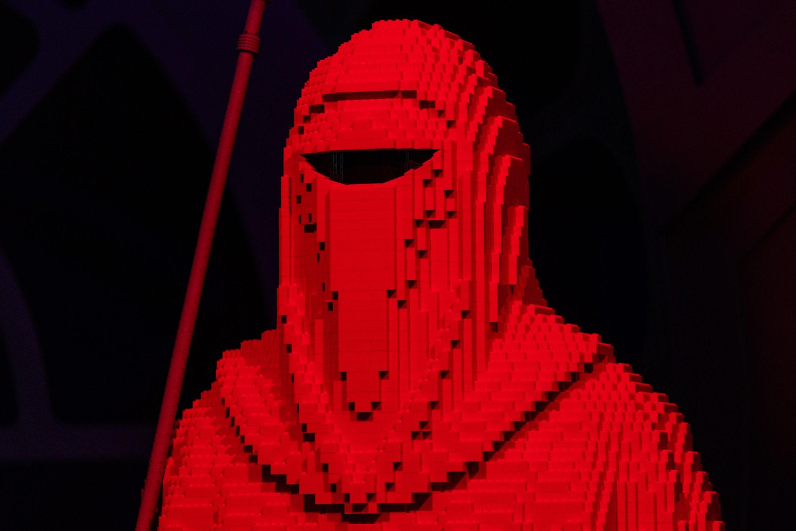 La exhibición a escala real de Star Wars hechas con Lego: las imágenes harán las delicias de los fans de la franquicia