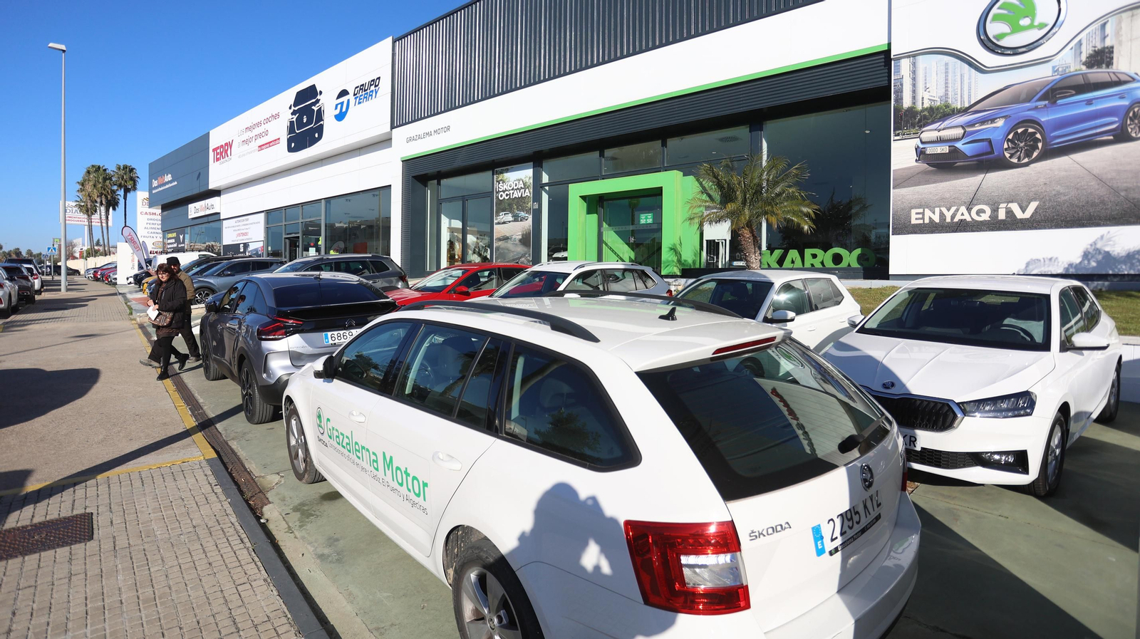 Una imagen de un concesionario de la ciudad.