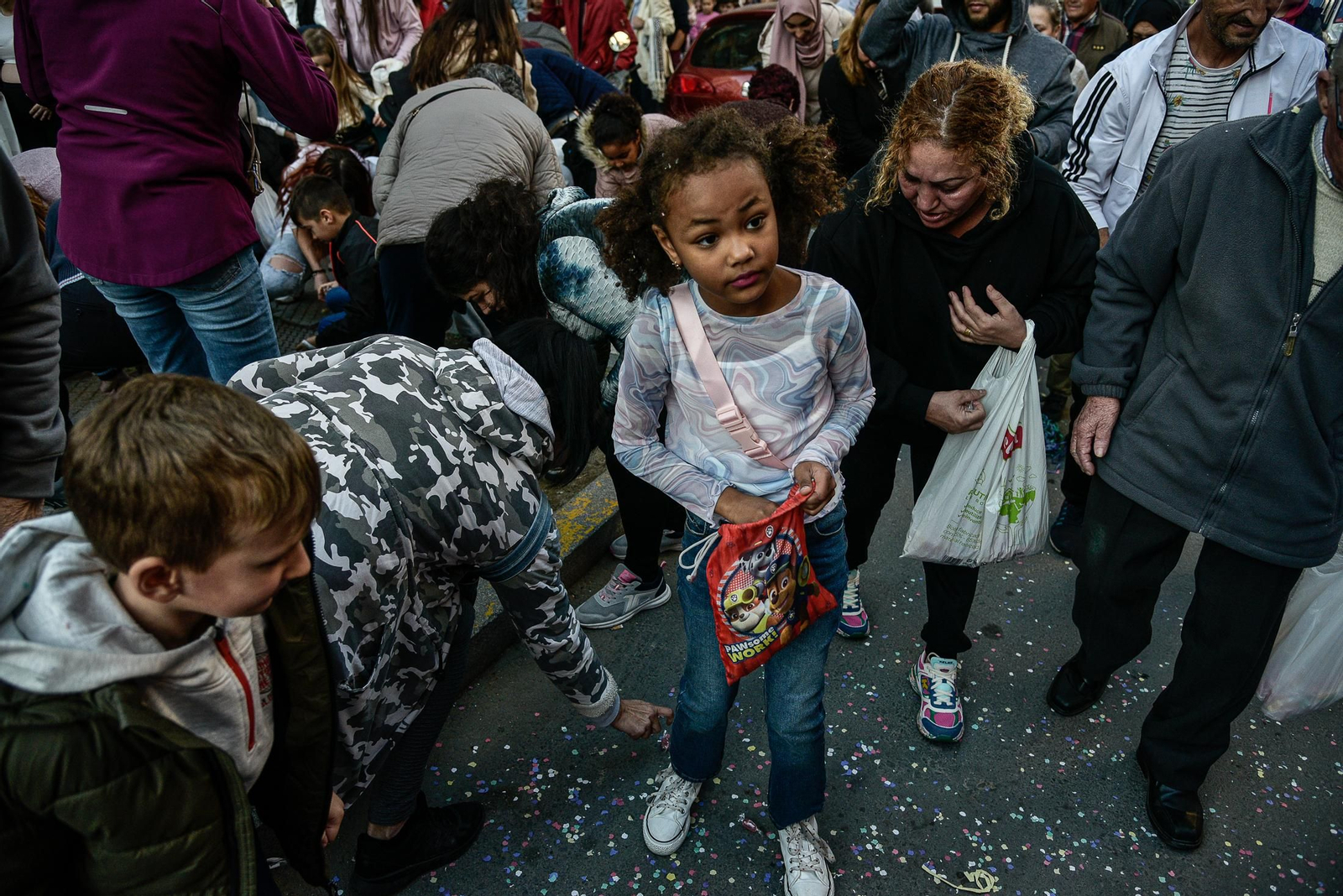 Imágenes del público en las cabalgatas por La Orden, Cardeñas y Las Colonias