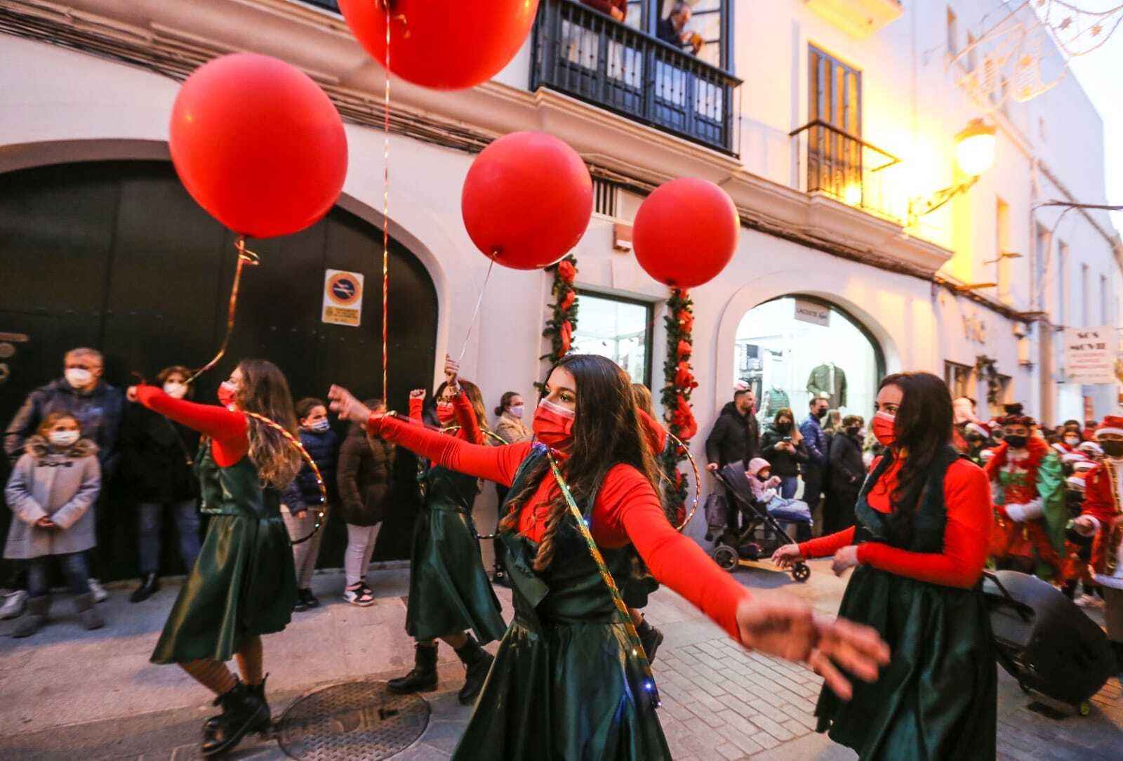 Cabalgata de Papá Noel en Chiclana