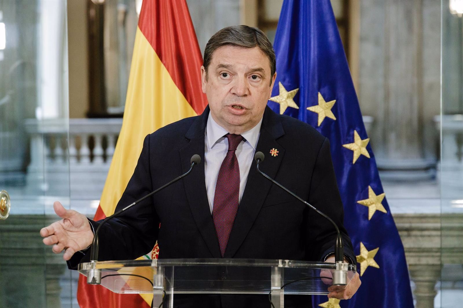 El ministro de Agricultura, Pesca y Alimentación, Luis Planas