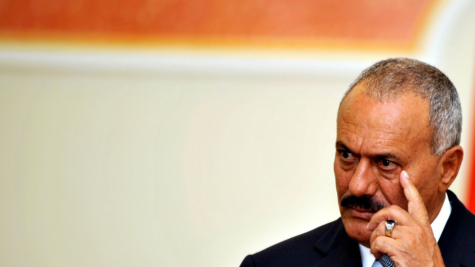 El expresidente yemení Ali Abdala Saleh.