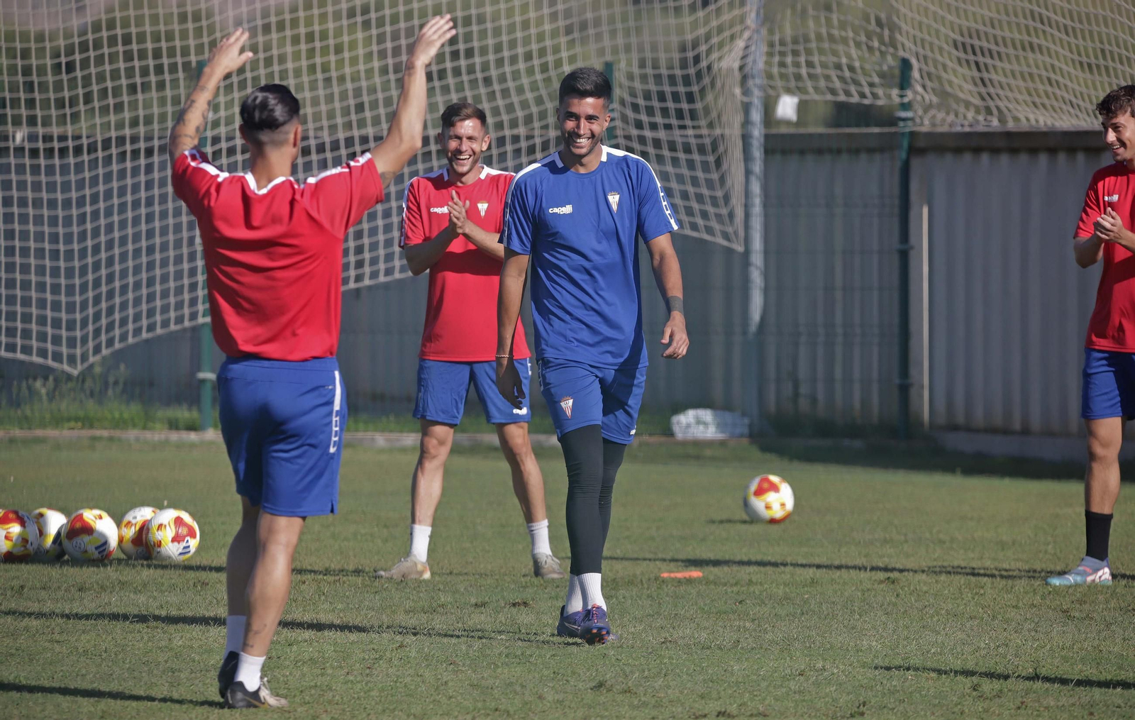 Las fotos de entrenamiento del Algeciras CF para preparar el partido ante el Europa