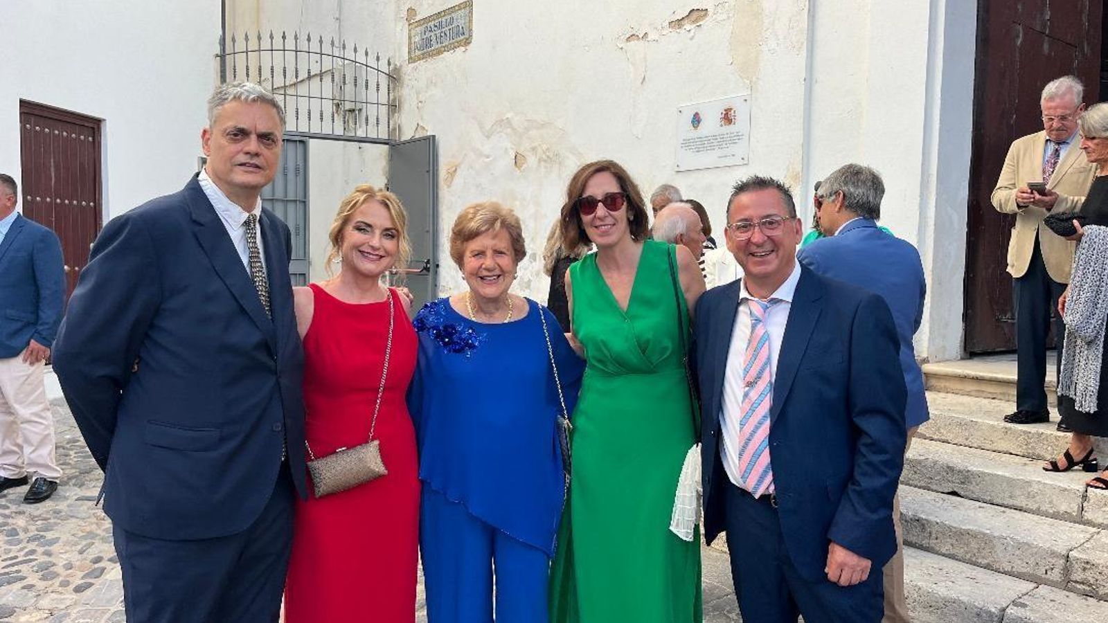 Miguel Jiménez, Mila Ortiz, Milagrosa Miranda, Yiyi Fernández y José Vega, estuvieron presentes en la celebración.