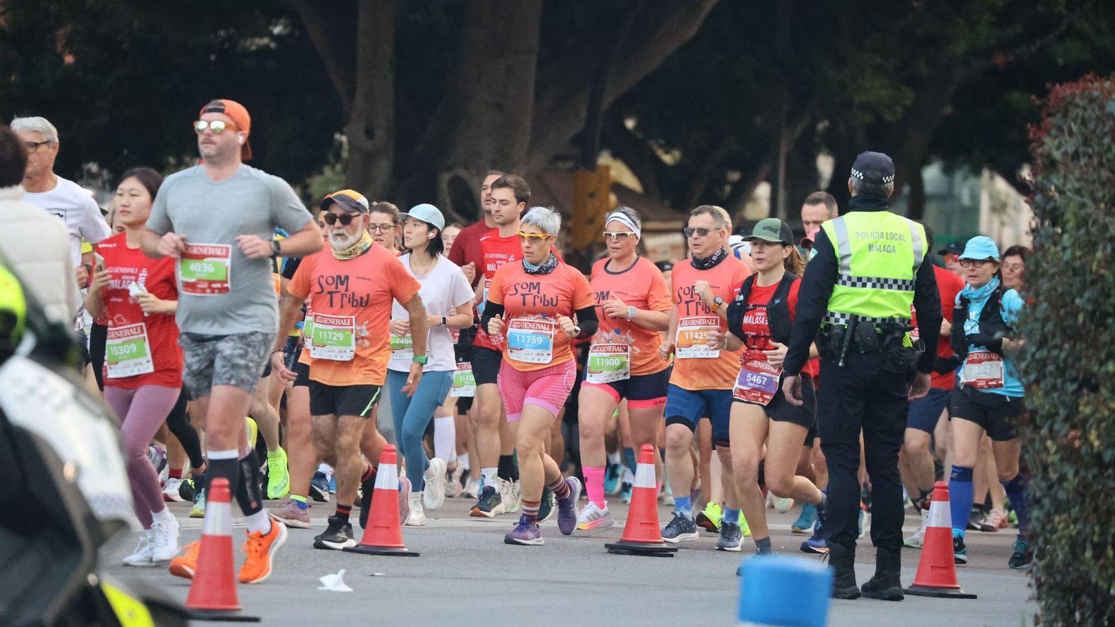 Las mejores fotos de la Maratón de Málaga 2024