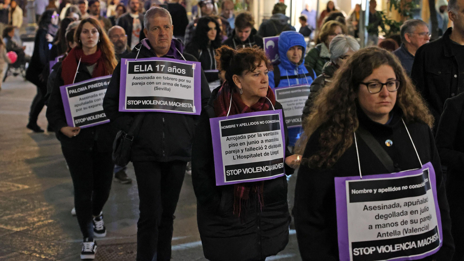 Manifestación en Jerez contra las Violencias Machistas