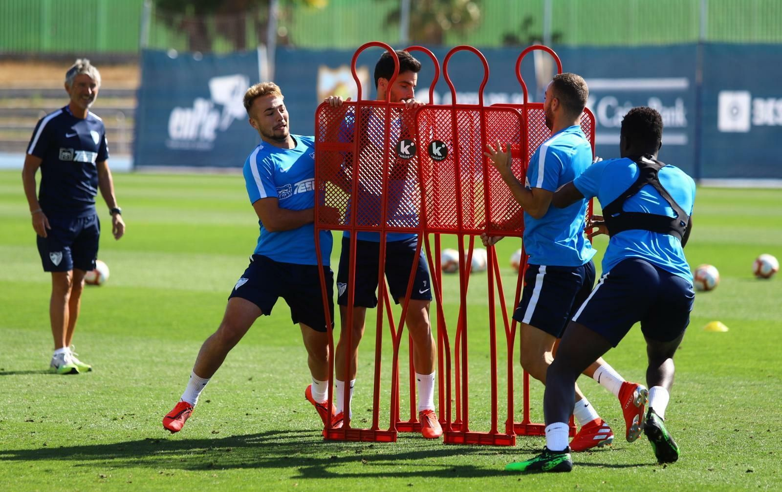 Las fotos del entrenamiento previo al Málaga CF - Elche