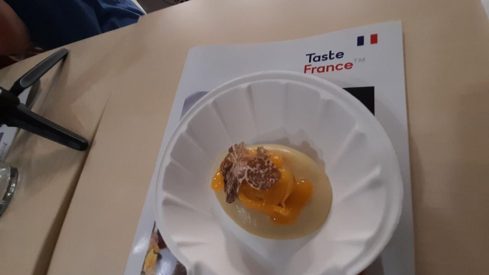 La patata confitada con yema y trufa de Juanlu Fernández