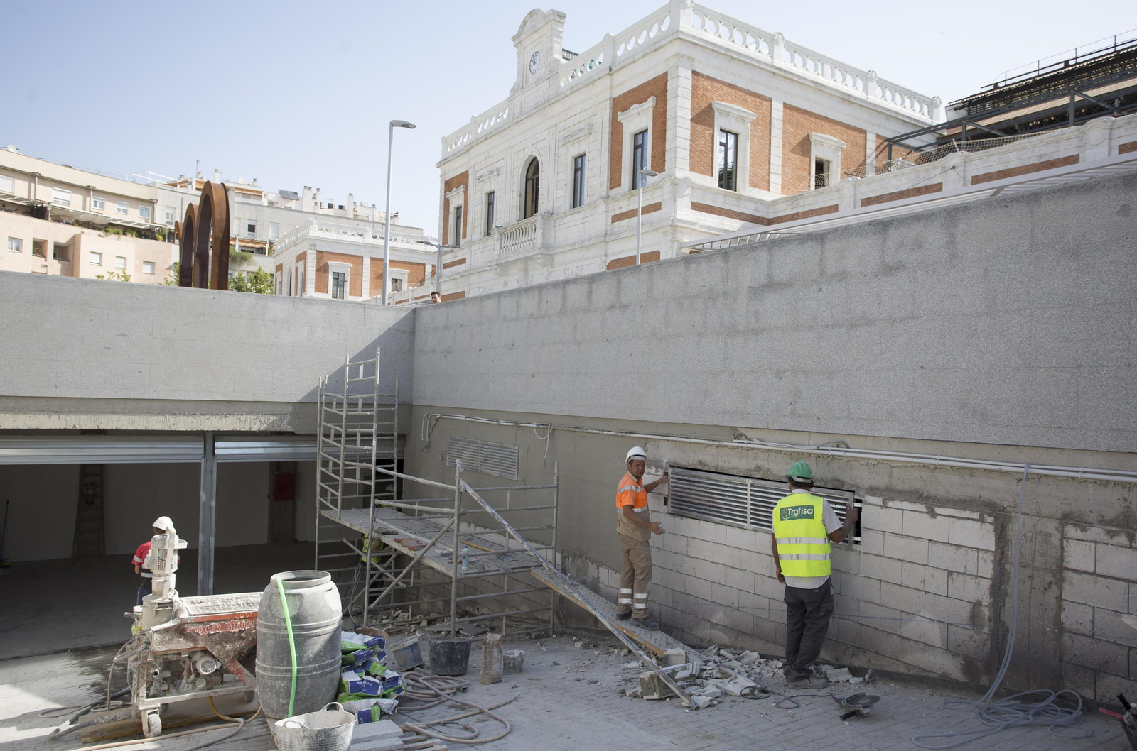 Estado de las obras de la estación de Cádiz
