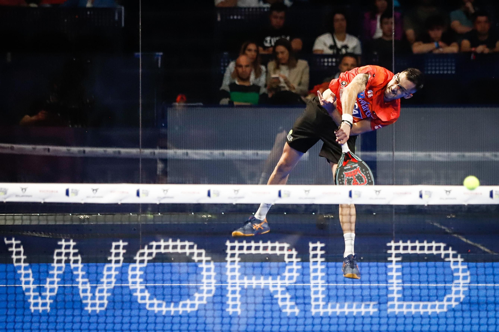 Las mejores imágenes de la jornada de octavos de final del World Padel Tour en el Palacio