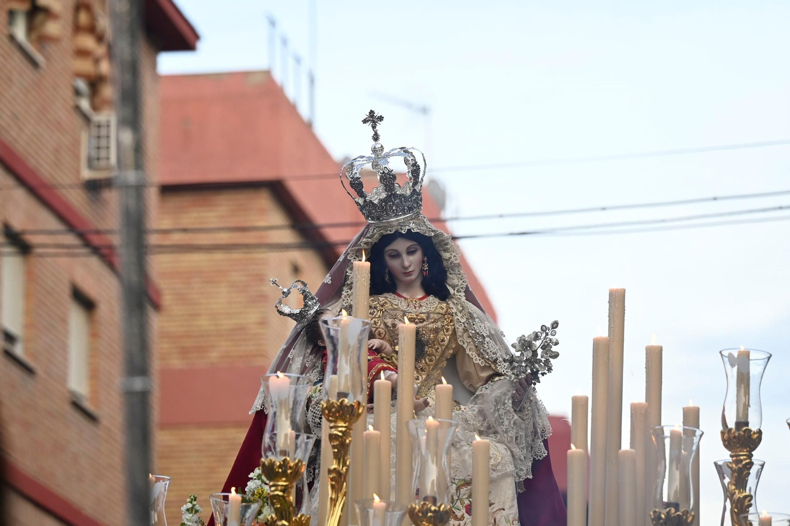 La procesión de la Virgen de Belén de Córdoba, en imágenes