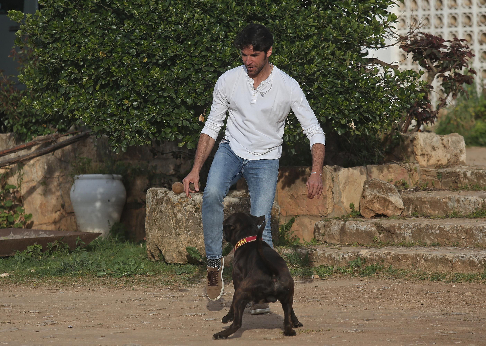 Fotos de Cayetano Rivera Ordóñez en su finca El Recreo San Cayetano en Ronda