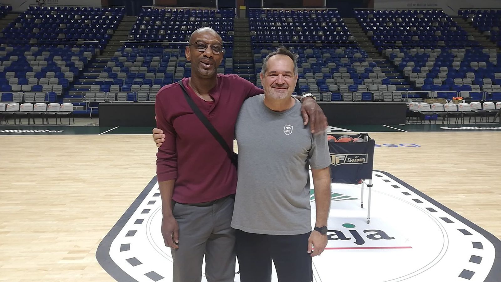 Ray Smith, junto a Paco Aurioles.