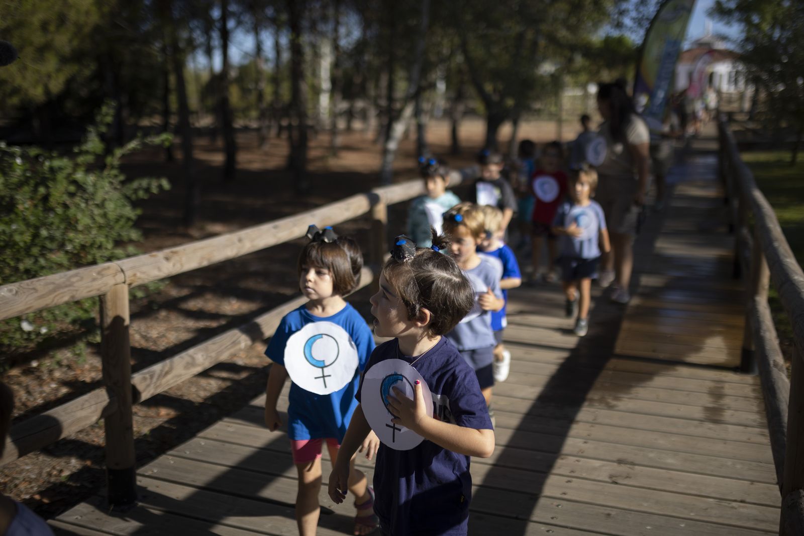 Imágenes de la clausura de la Escuela de Exploradores en Marismas del Odiel