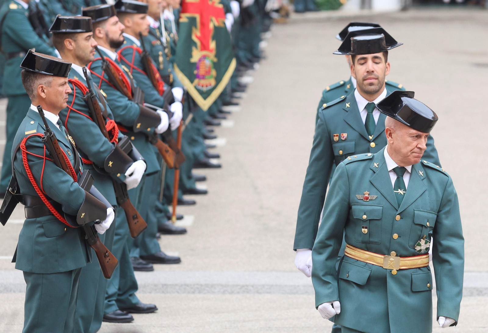 La Guardia Civil de Málaga homenajea a los agentes retirados en su 179 aniversario