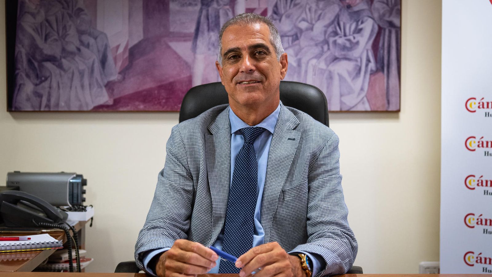 Arsenio Martínez, director general de la Cámara de Comercio de Huelva.