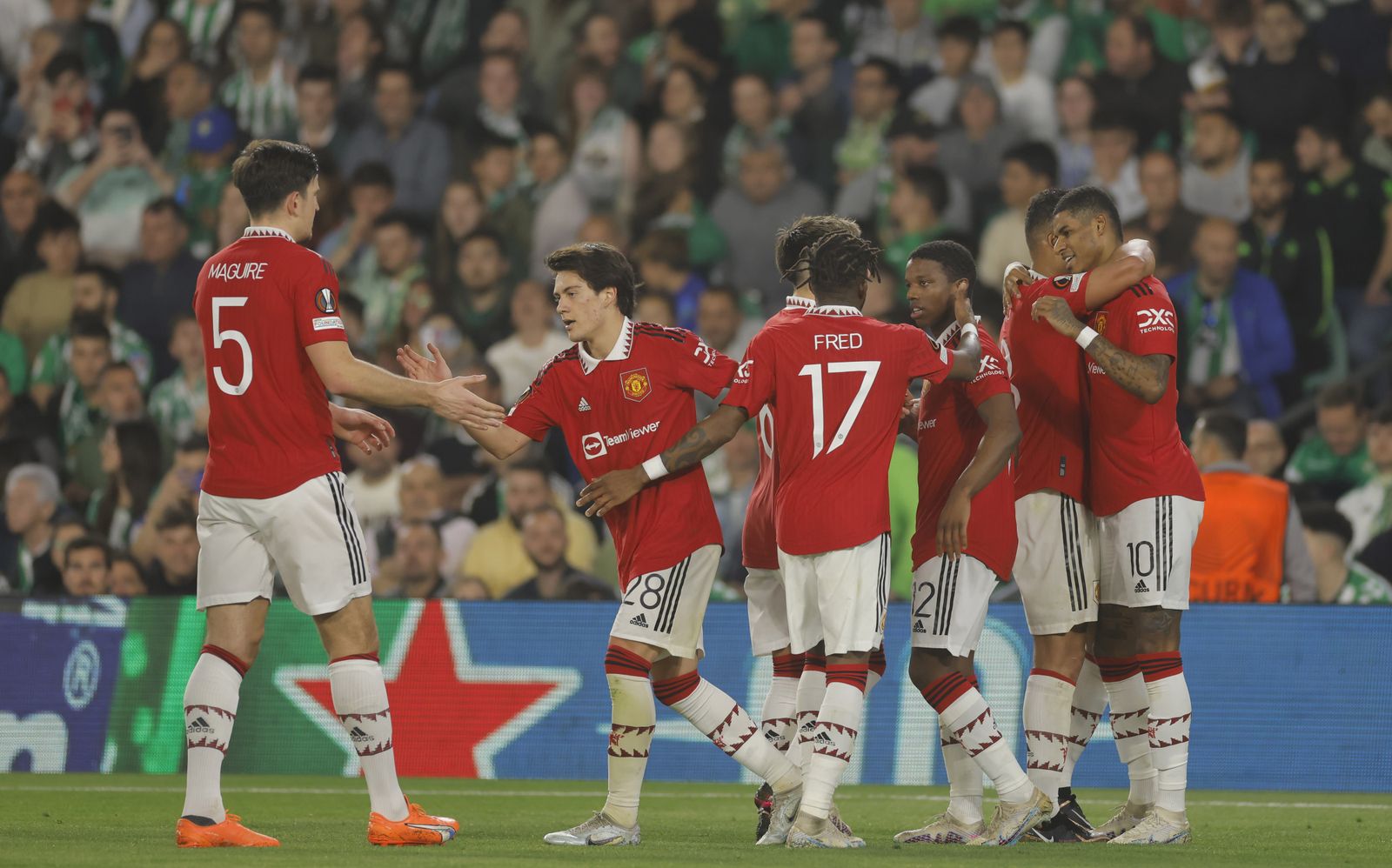 Las imágenes del Betis-Manchester