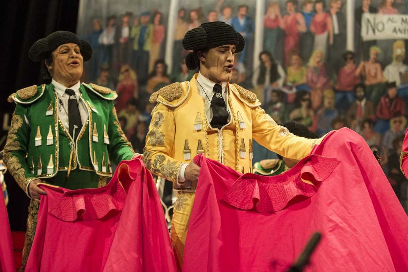 Las imágenes de la primera función de cuartos