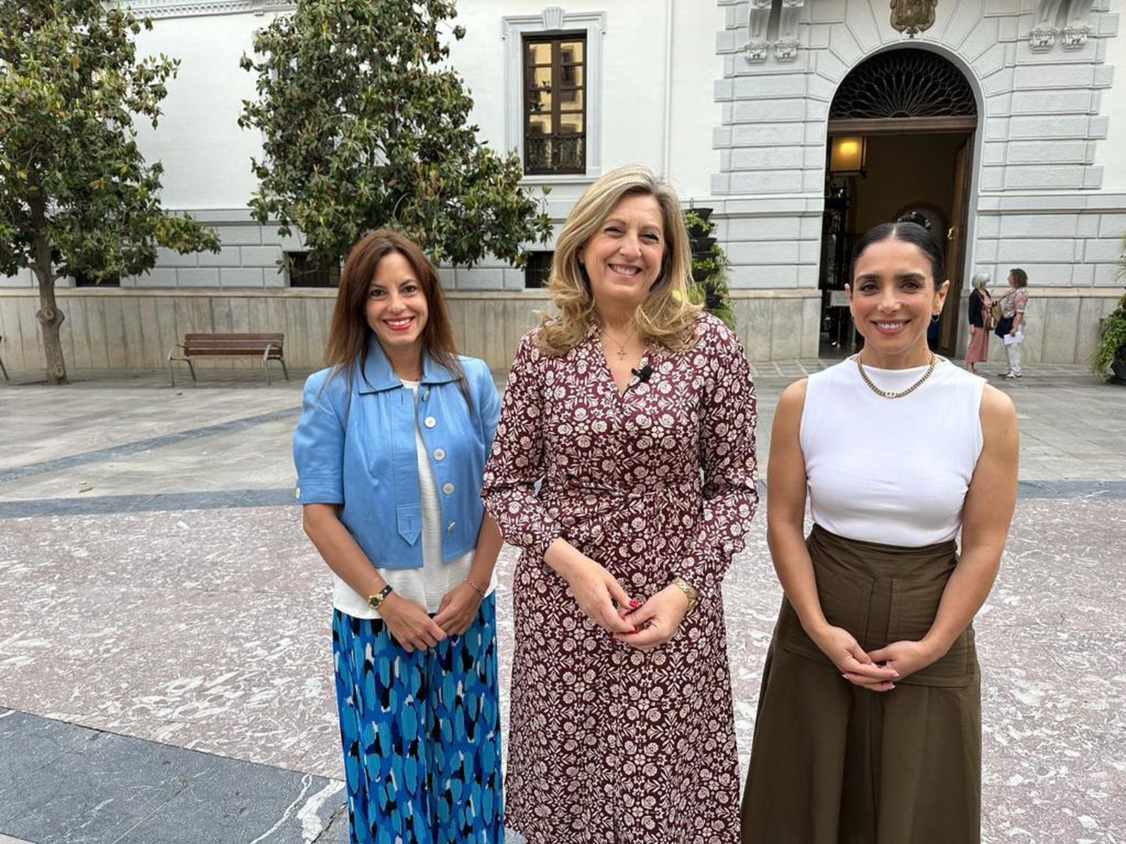 Las concejales de Vox en el Ayuntamiento de Granada