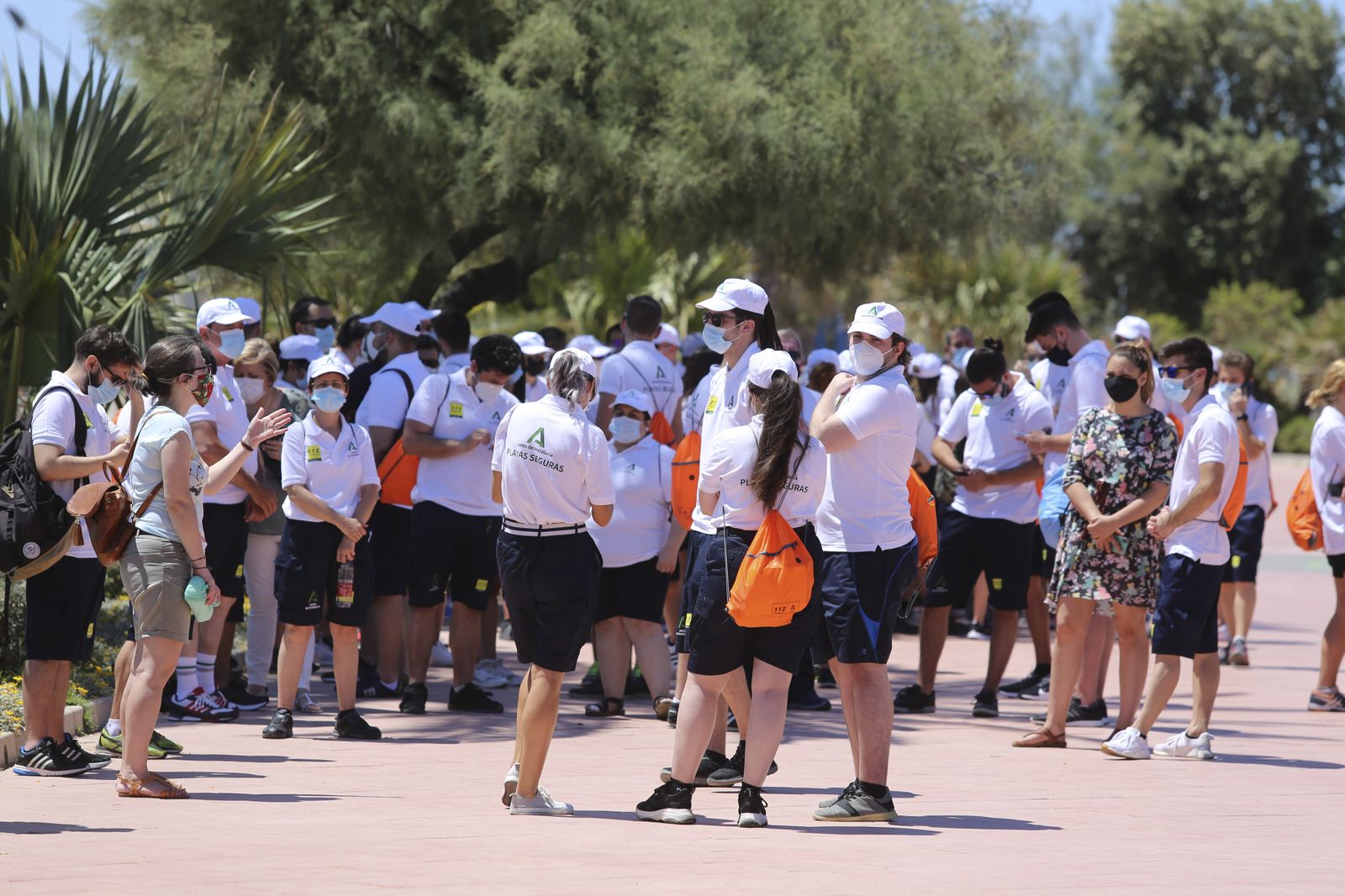 Fotos de los 90 vigilantes de la playa en Málaga capital