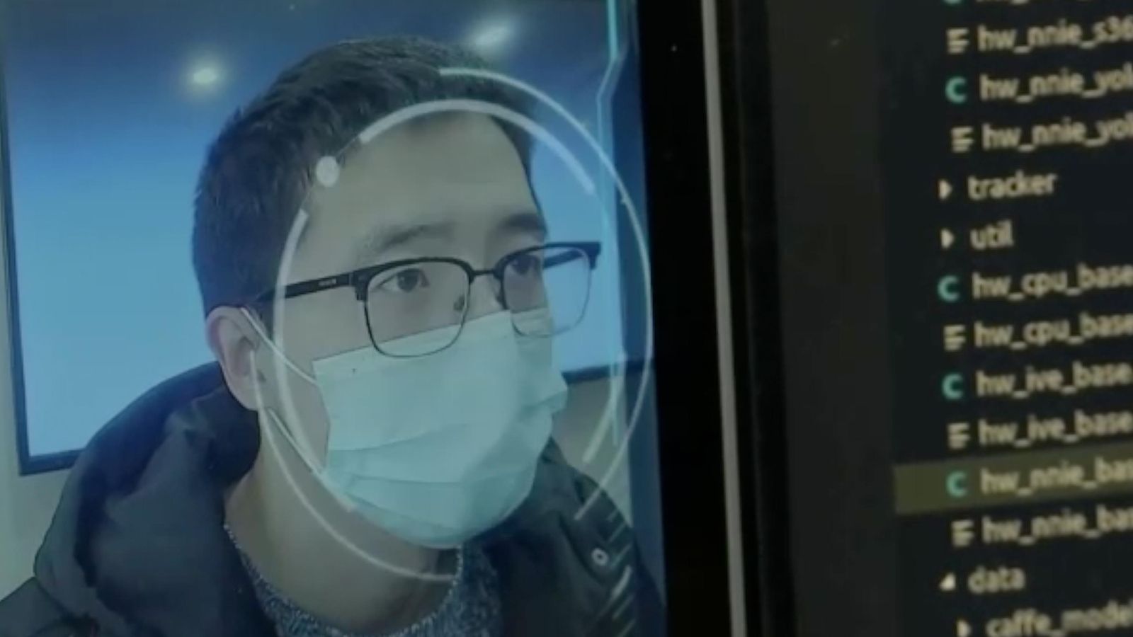 Aplicación de reconocimiento facial con mascarilla