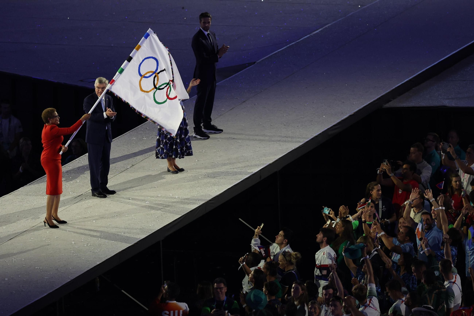 Las fotos de la ceremonia de clausura de los Juegos Olímpicos París 2024