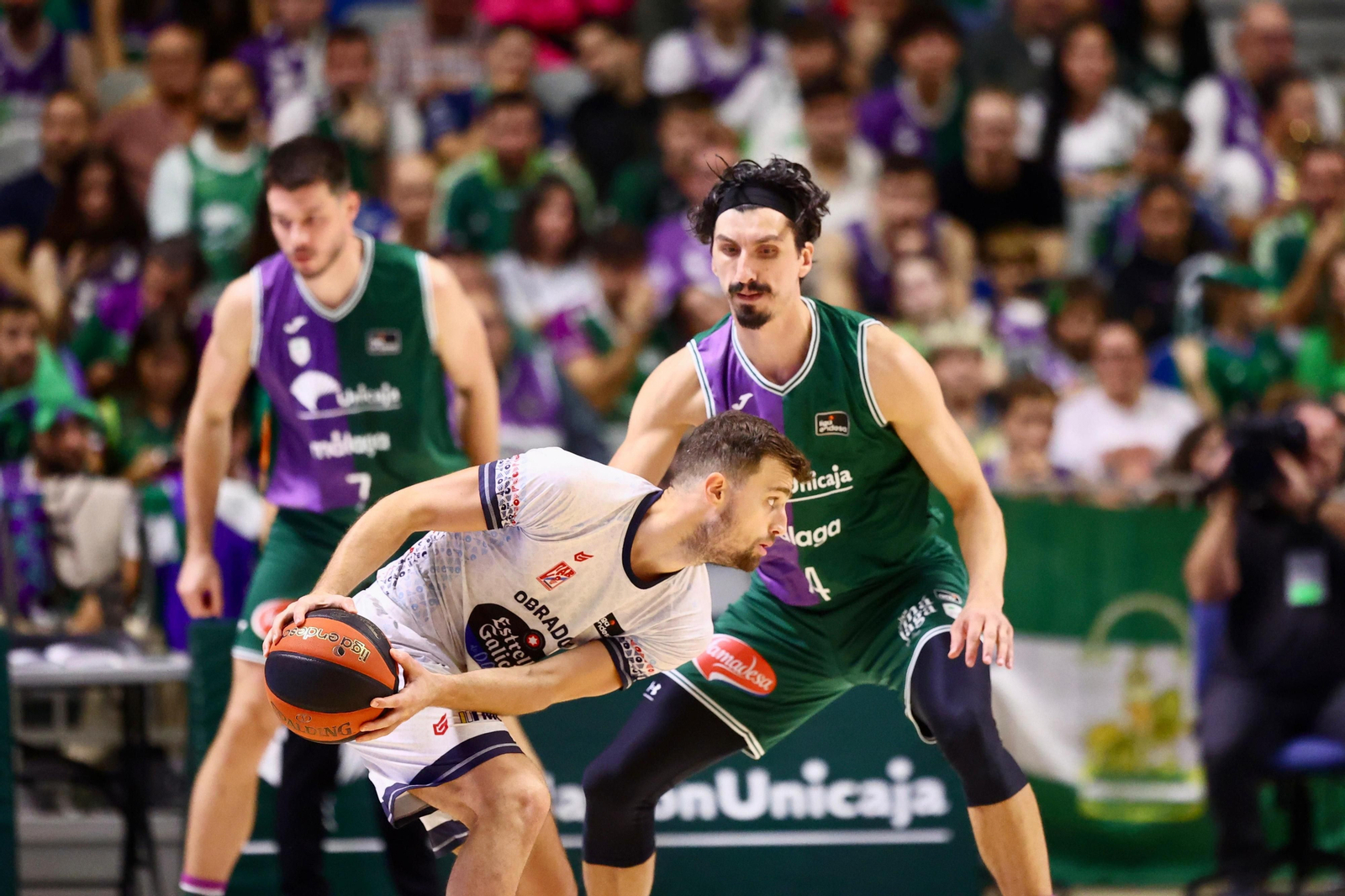 El Unicaja - Obradoiro, en imágenes