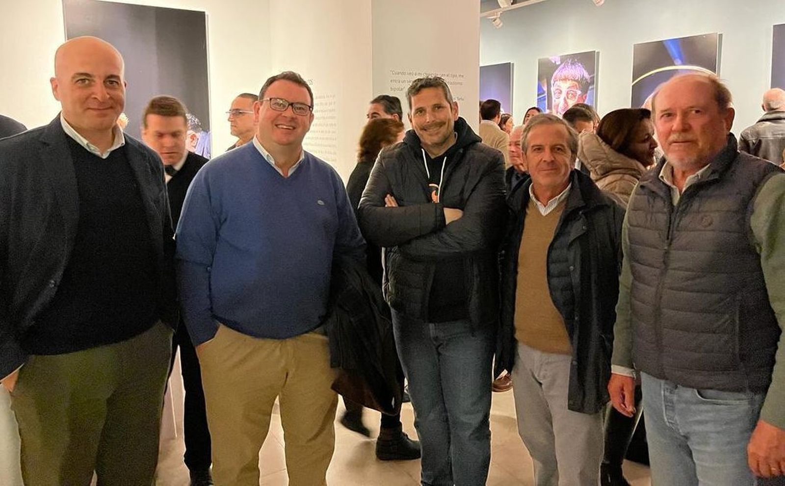 Pablo Durio, Paco Zambrano, Melchor Mateo, Fito Carreto e Ignacio Valdés.