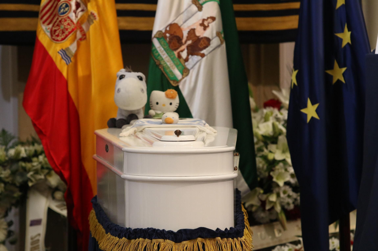 Las imágenes de la capilla ardiente por Gabriel