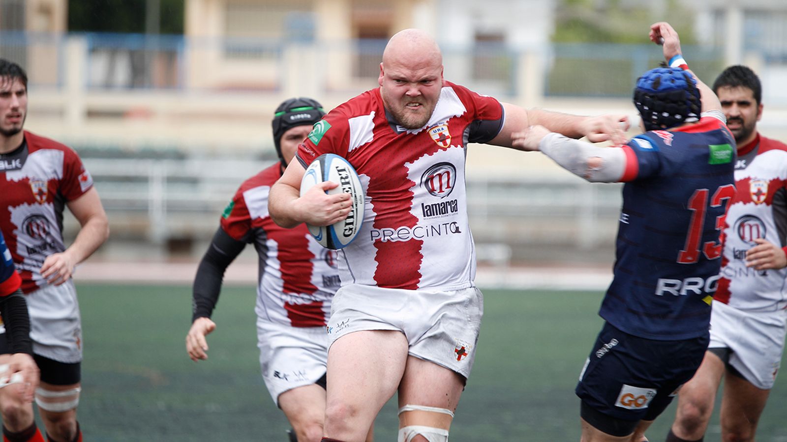 Kotze en el duelo ante el Liceo Francés