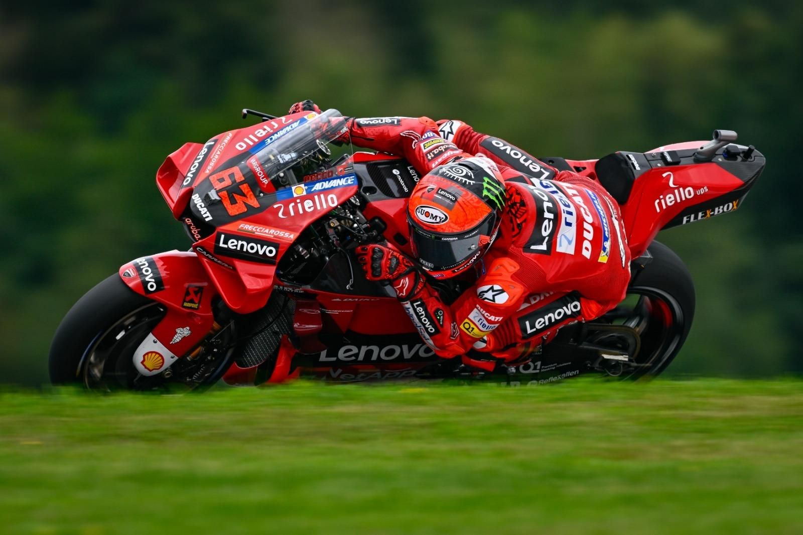 Tercer triunfo consecutivo para Pecco Bagnaia.