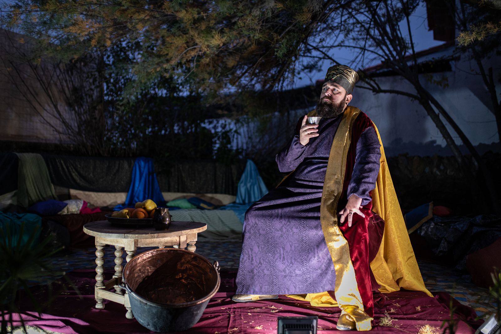 Imágenes: Una visita al Belén viviente de Higuera de la Sierra