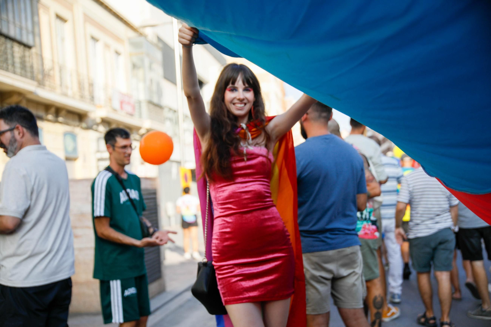 Las imágenes del Orgullo LGTBI en Almería