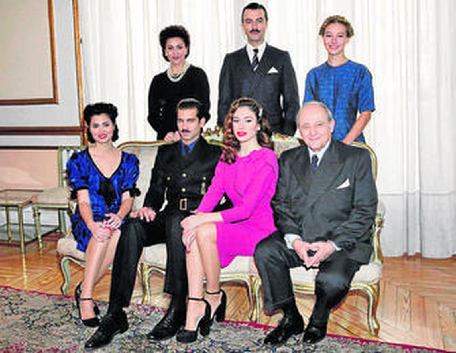 Rubén Cortada y Blanca Suárez encabezan el reparto de 'Lo que escondían sus ojos' (Telecinco).