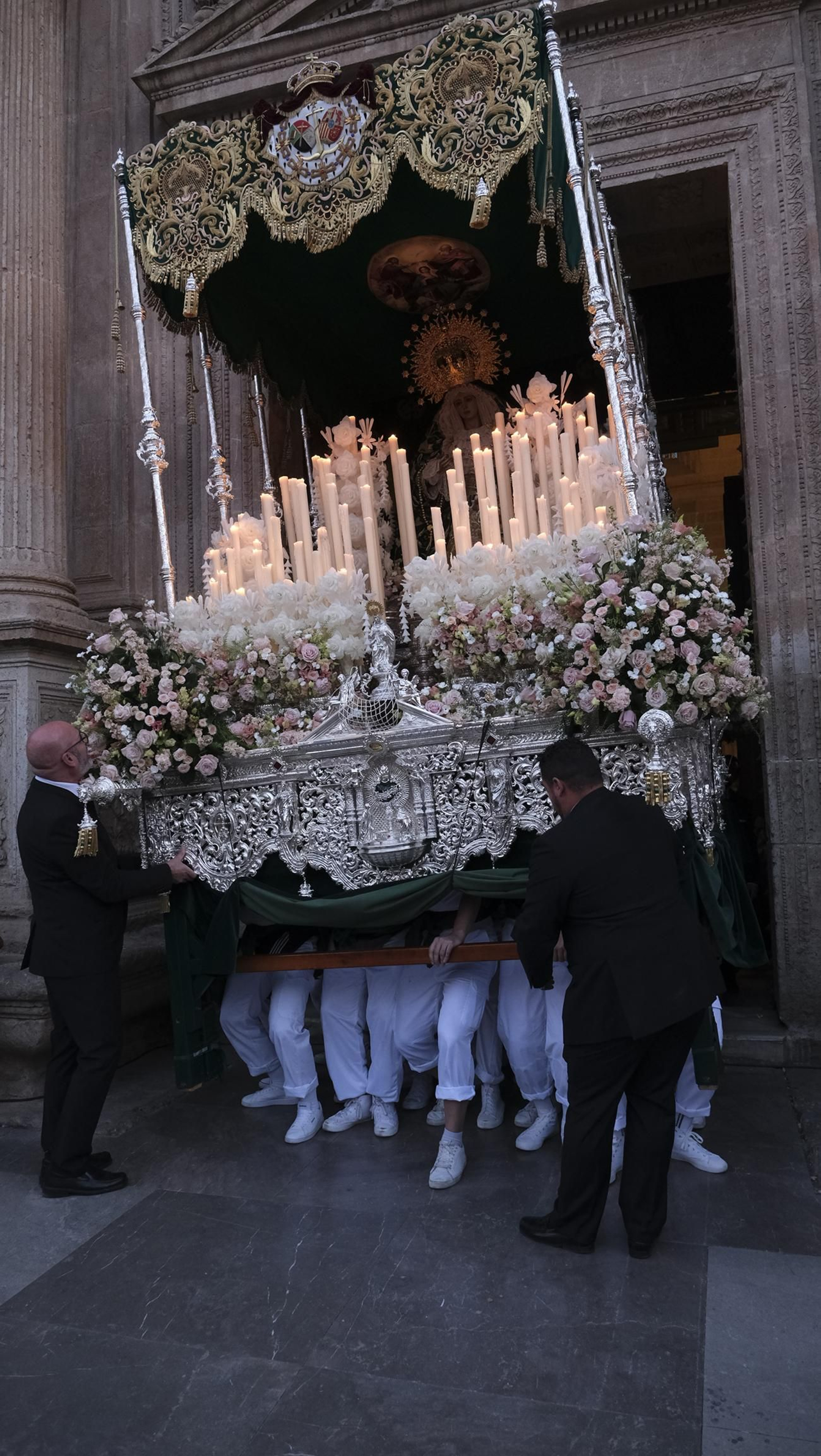 Procesión de Estudiantes en Almería, en imágenes