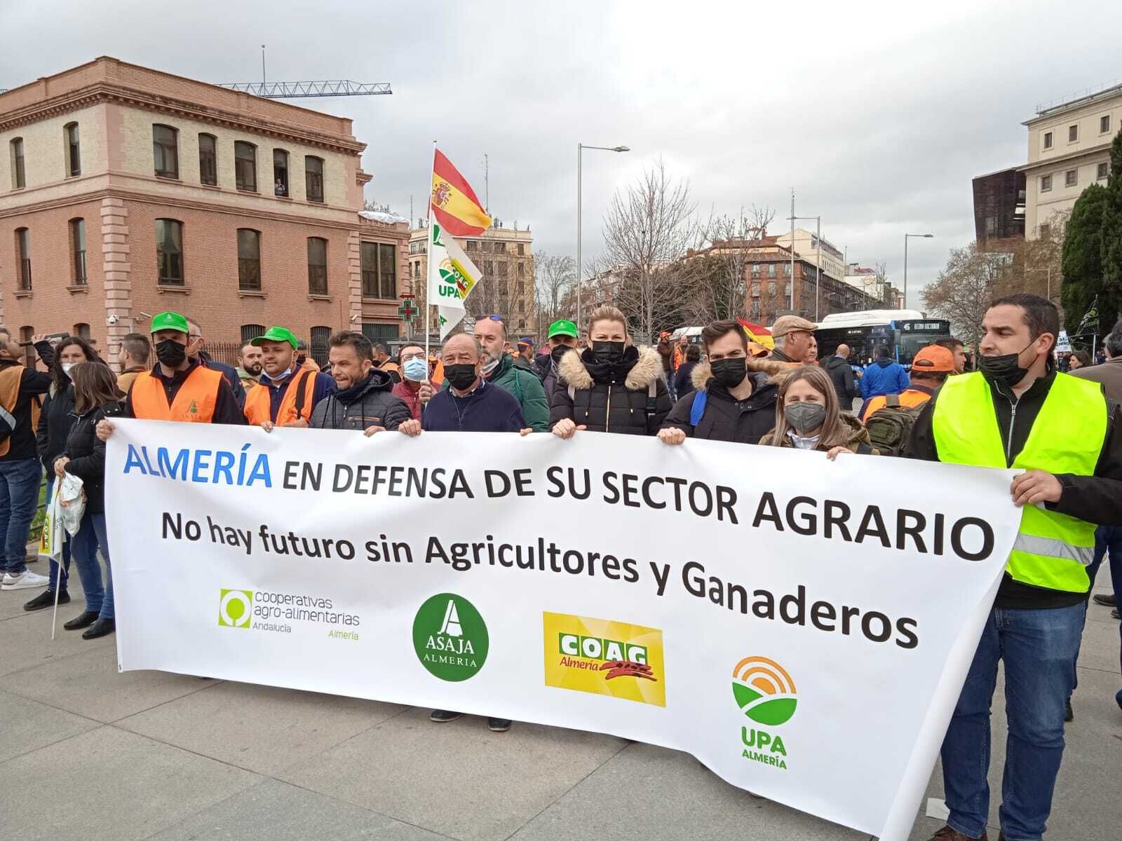 Fotogalería de la manifestación del campo almeriense