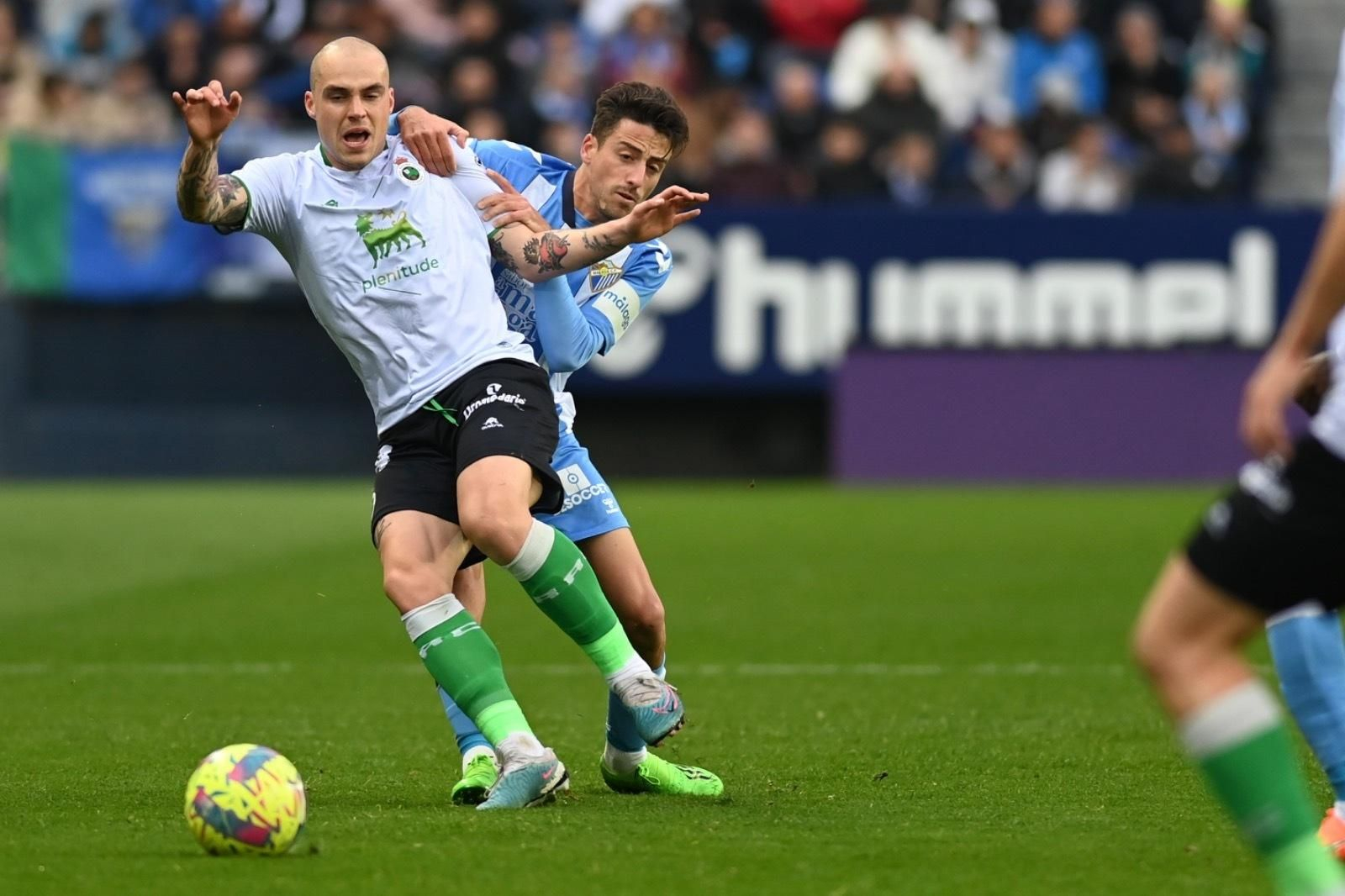 El Málaga CF-Racing, en fotos