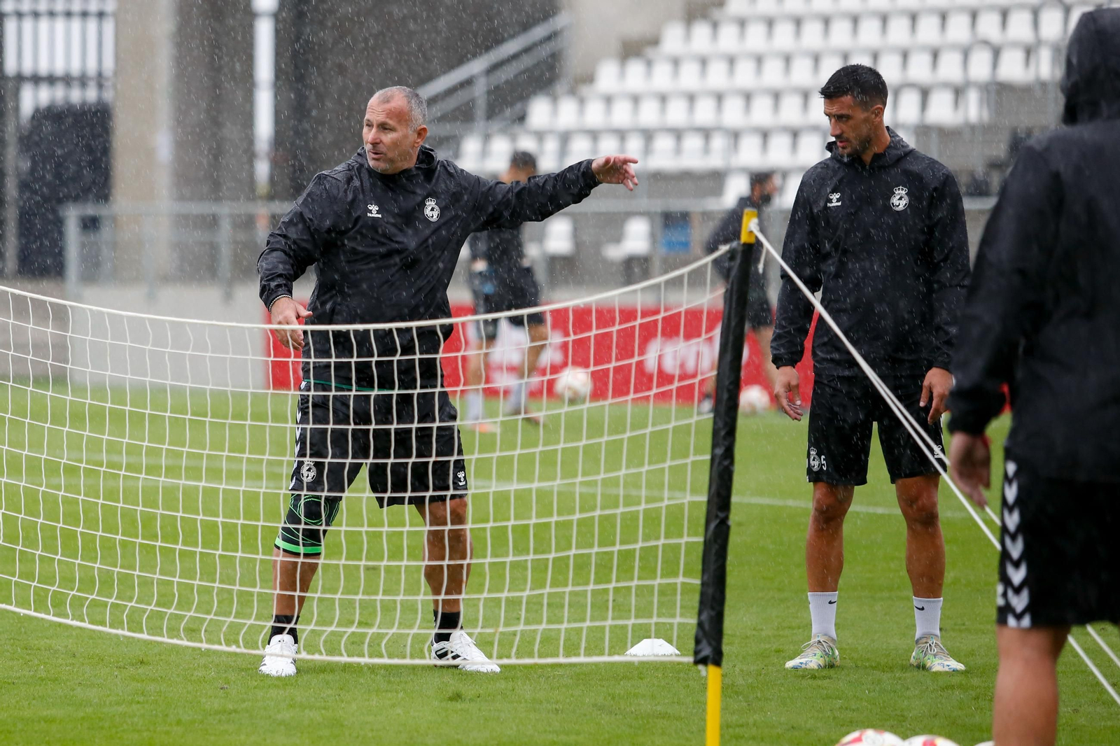 Las fotos del primer entrenamiento de Javi Moreno al frente de la Balona en La Línea