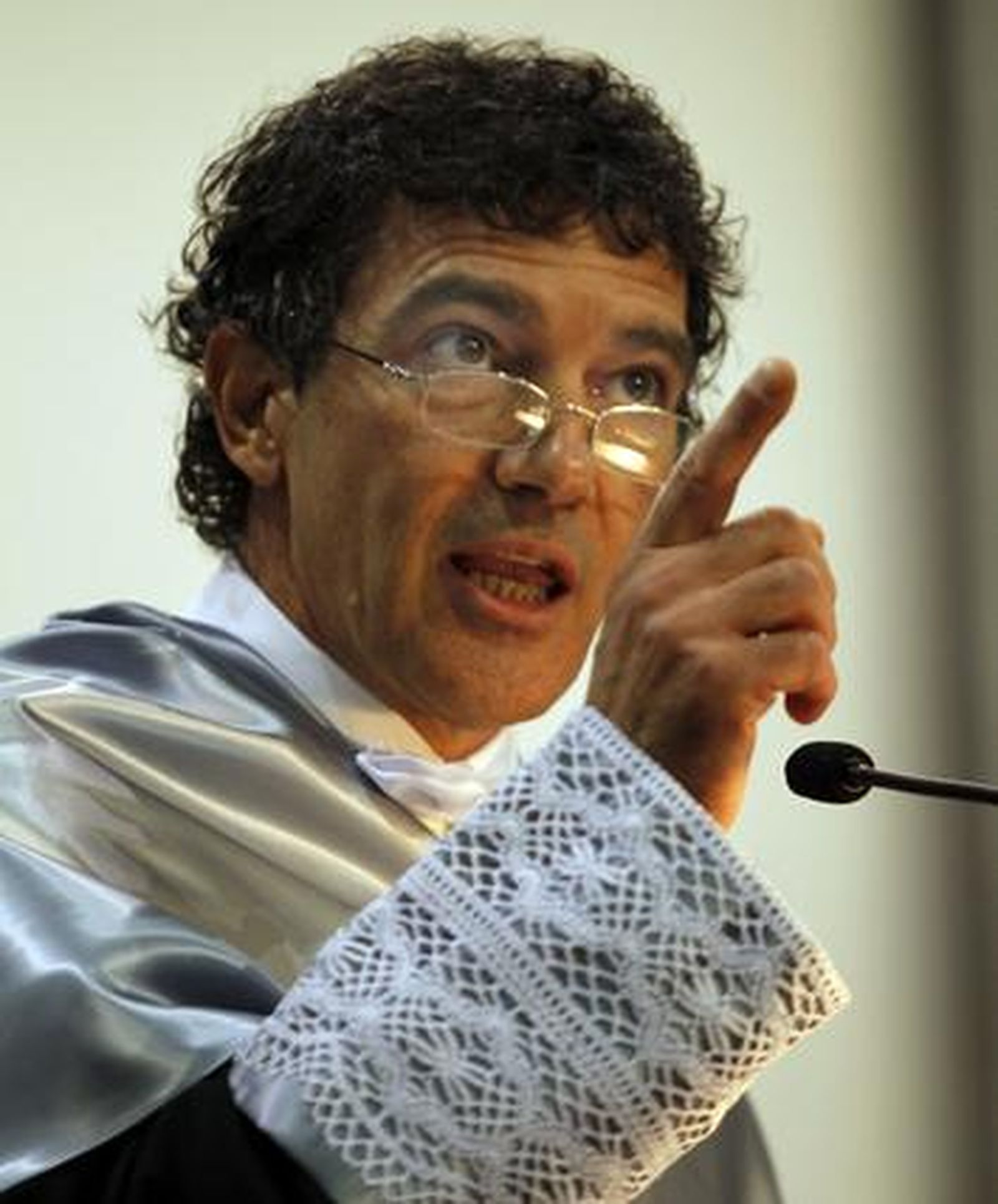 Acto de investidura de Antonio Banderas como doctor honoris causa por la UMA.

Foto: Sergio Camacho