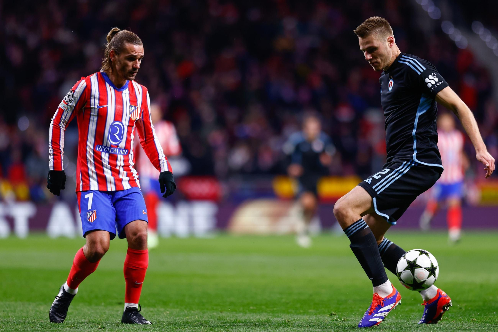 Las fotos del Atlético de Madrid - Slovan de Bratislava
