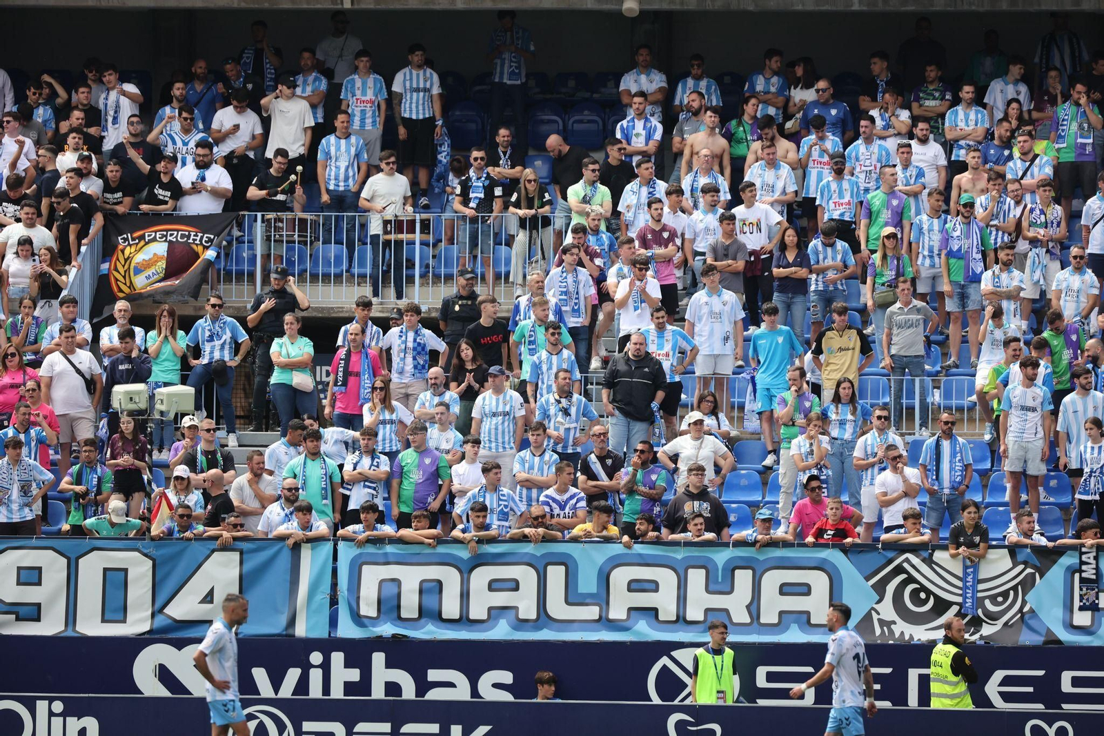 Búscate en el Málaga CF - Mérida en las gradas de La Rosaleda