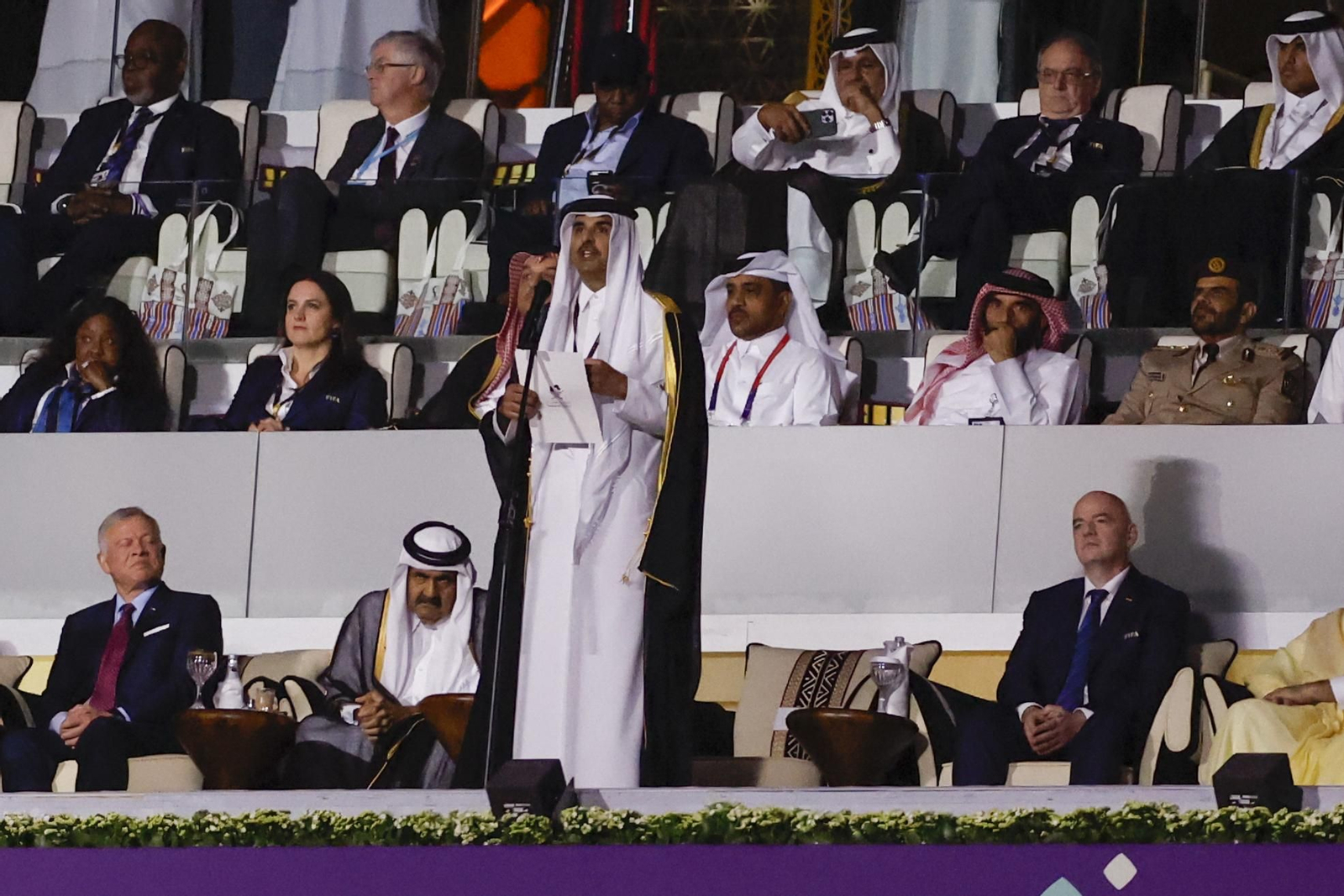 Las fotos de la ceremonia de inauguración del Mundial de Qatar 2022