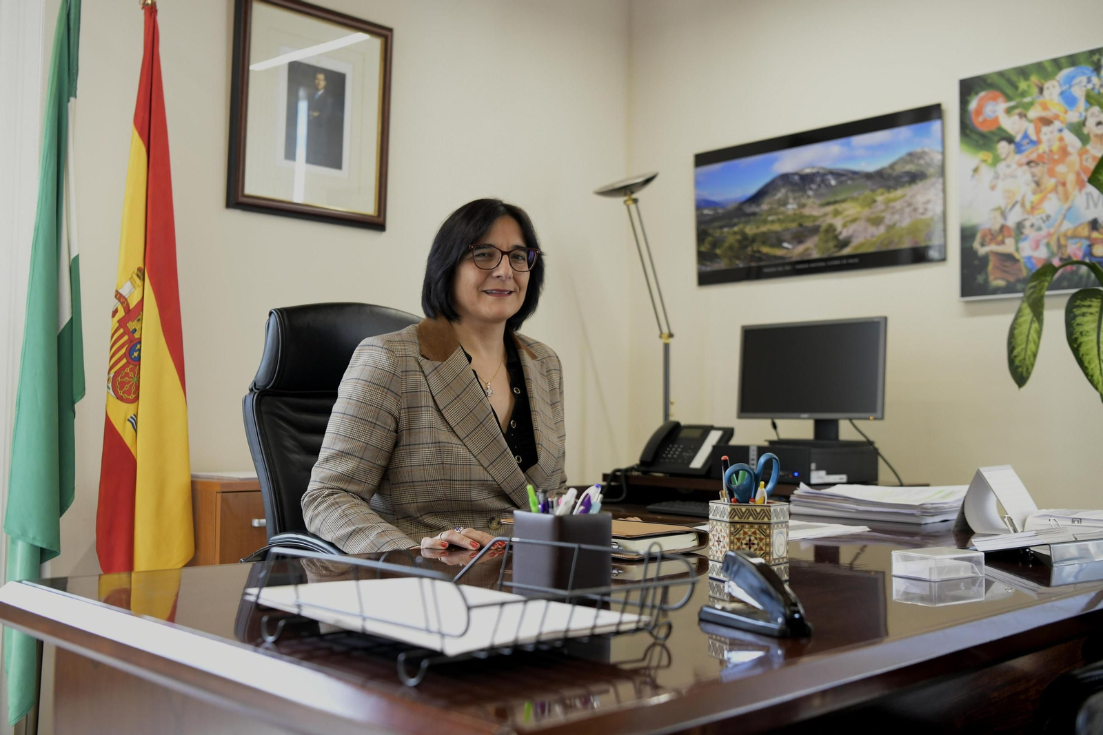 María José Martín, delegada de Educación en Granada