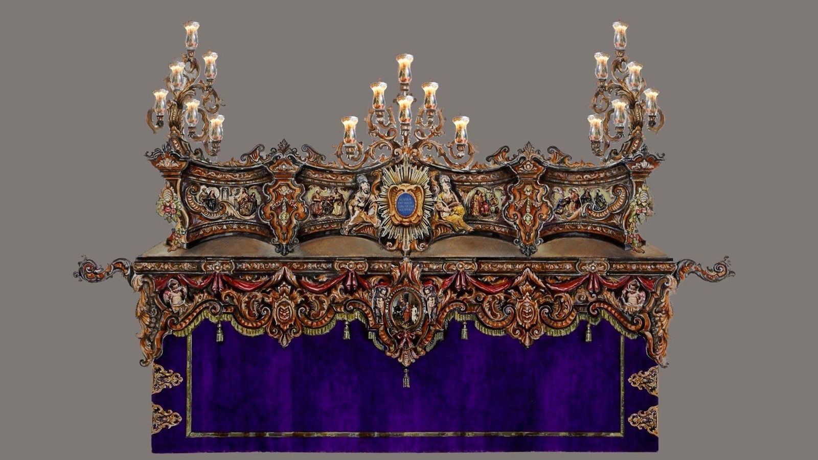 Costero del nuevo paso de Aguado para San José Obrero