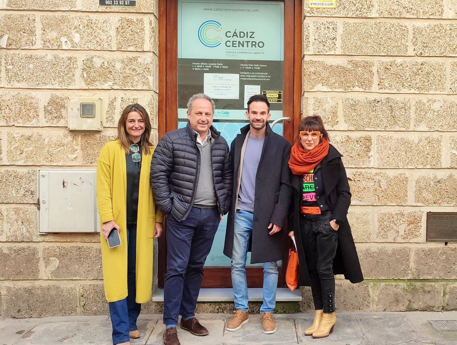 Yolanda Pérez, Manuel Amaya, David de la Cruz y Montemayor Mures.