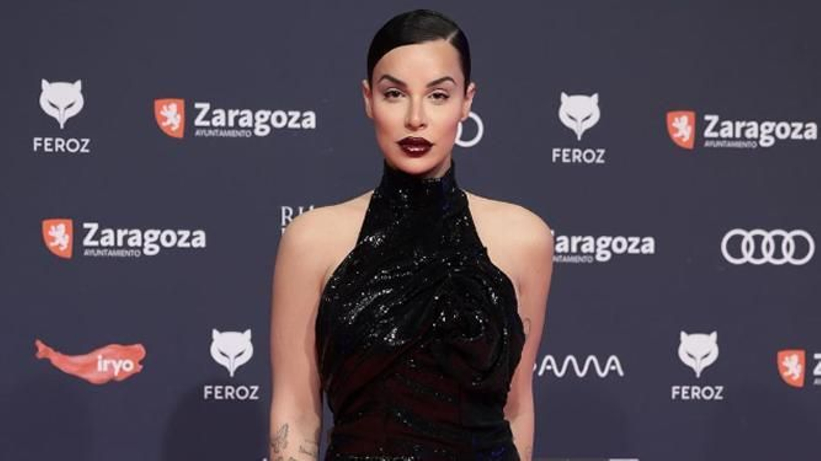 Jedet, en la alfombra roja de los Premios Feroz 2023