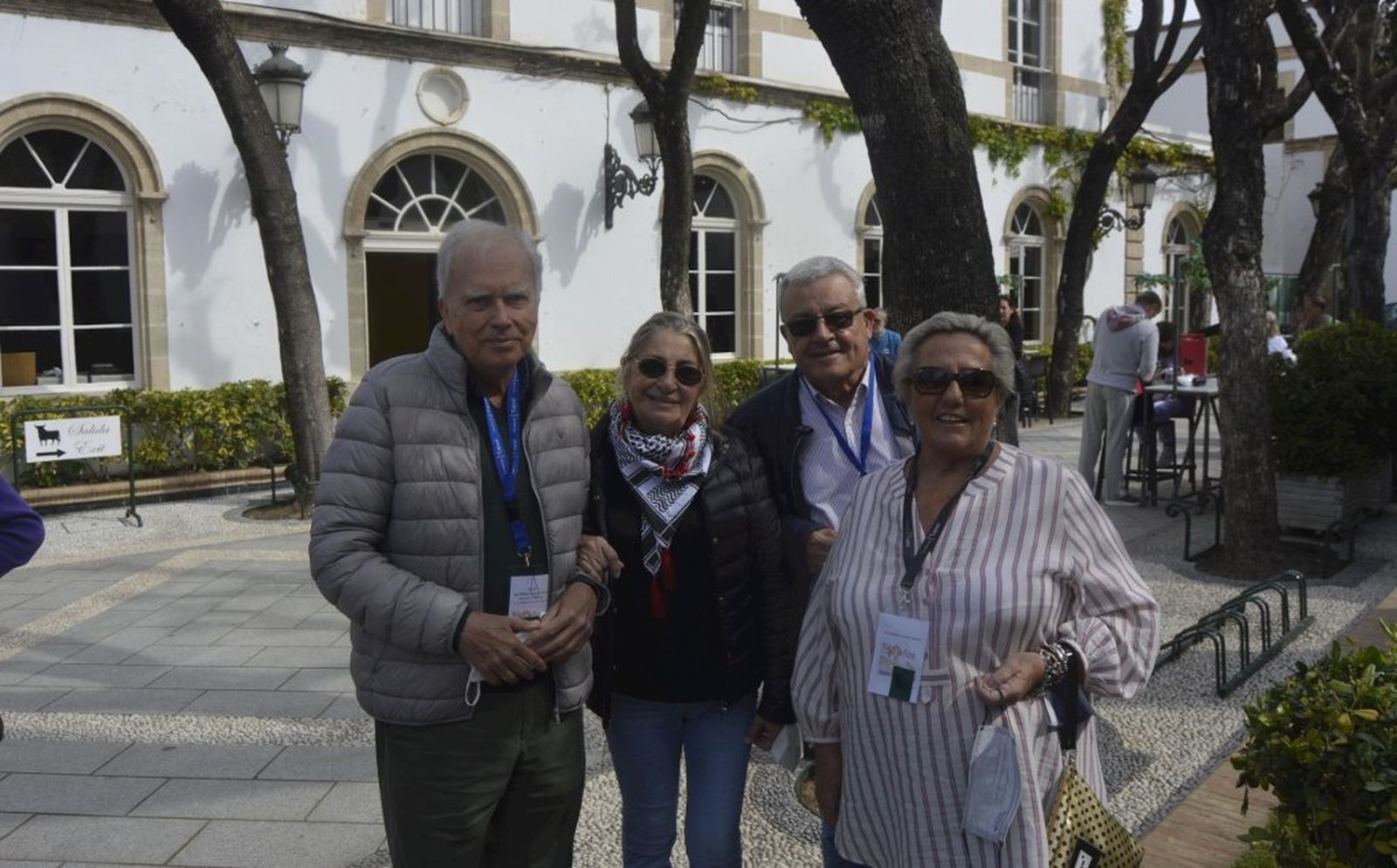 José María Cuyas, Concha Lazarich, José Juan Quesada y Lourdes González Dueñas.